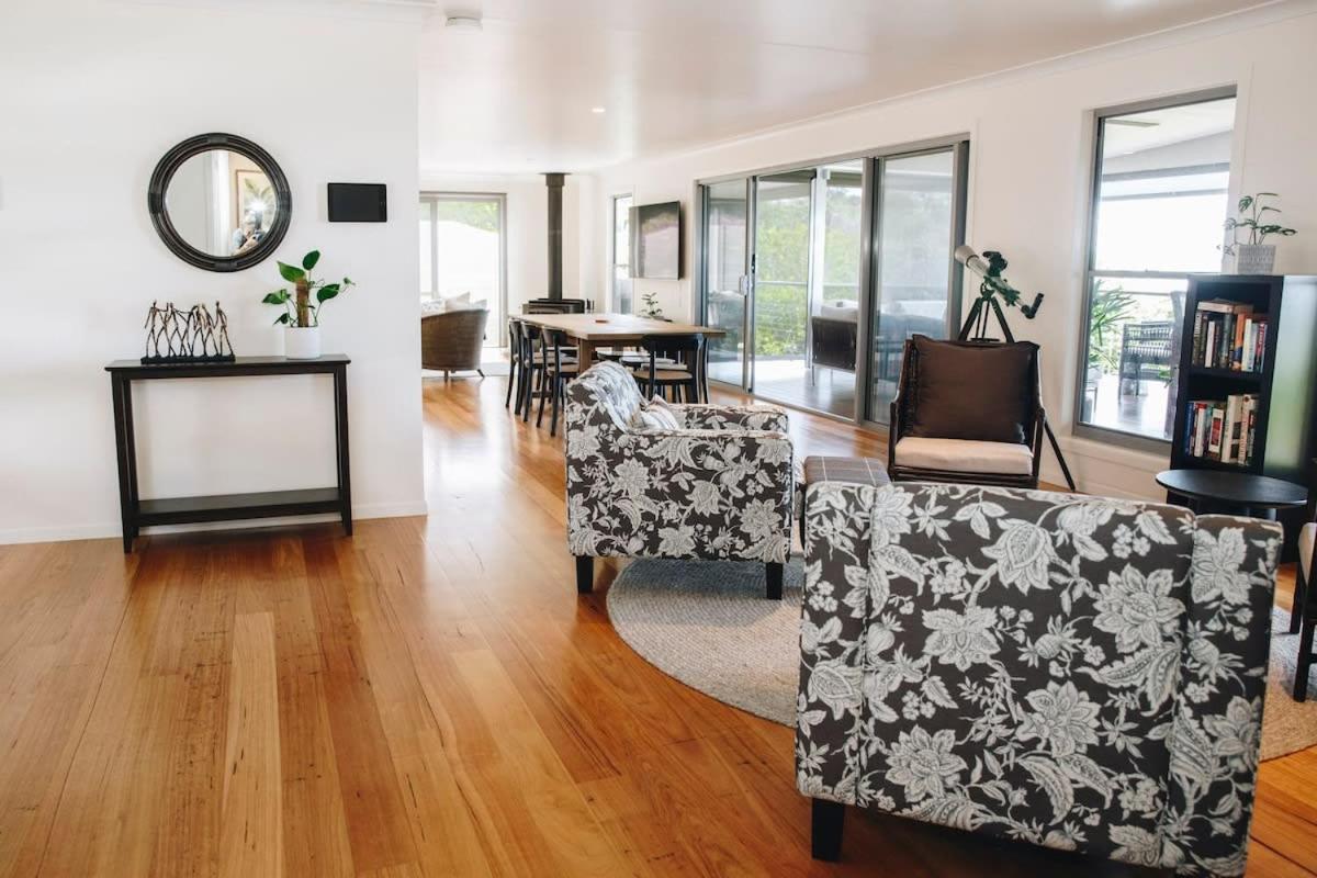 Flaxton Garden Home With Spectacular Coastal Views Montville Luaran gambar