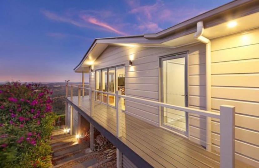 Flaxton Garden Home With Spectacular Coastal Views Montville Luaran gambar